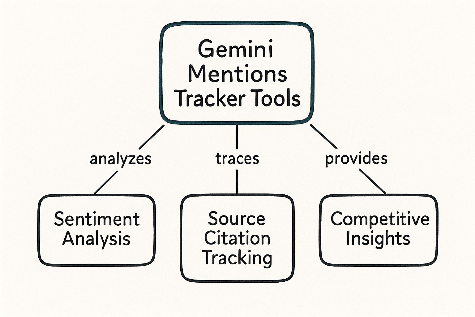 Infographic about gemini mentions tracker