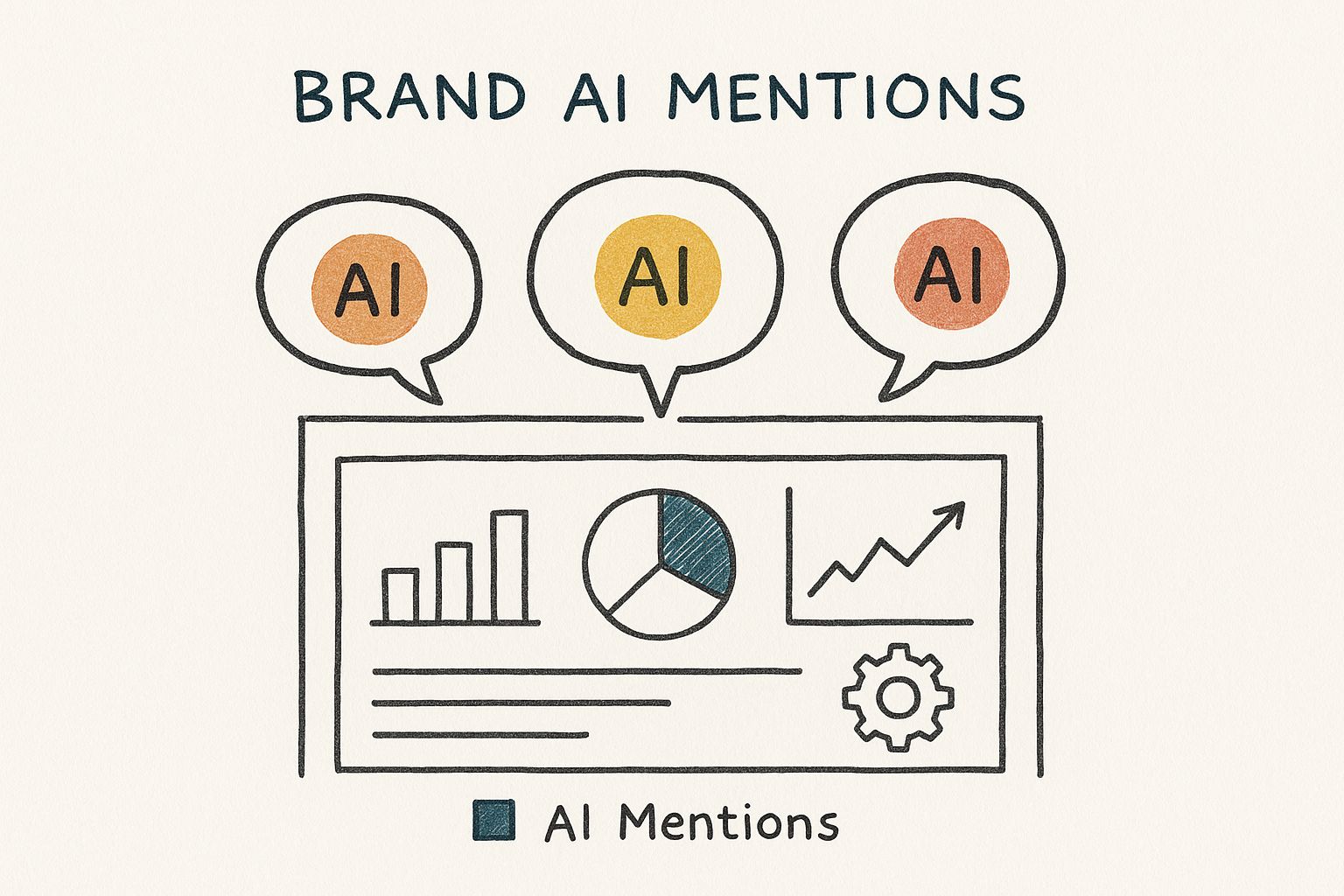 Infographic about Claude mentions tracker
