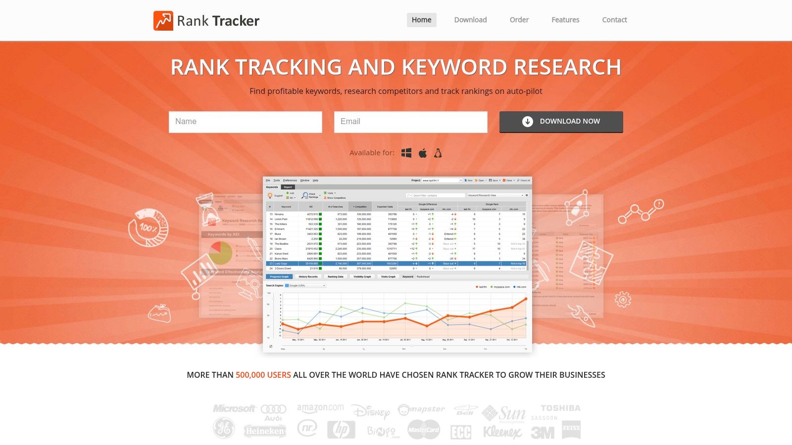 SEO PowerSuite – Rank Tracker