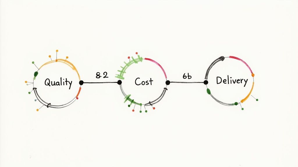 Quality-Cost-Delivery (QCD) Scorecard
