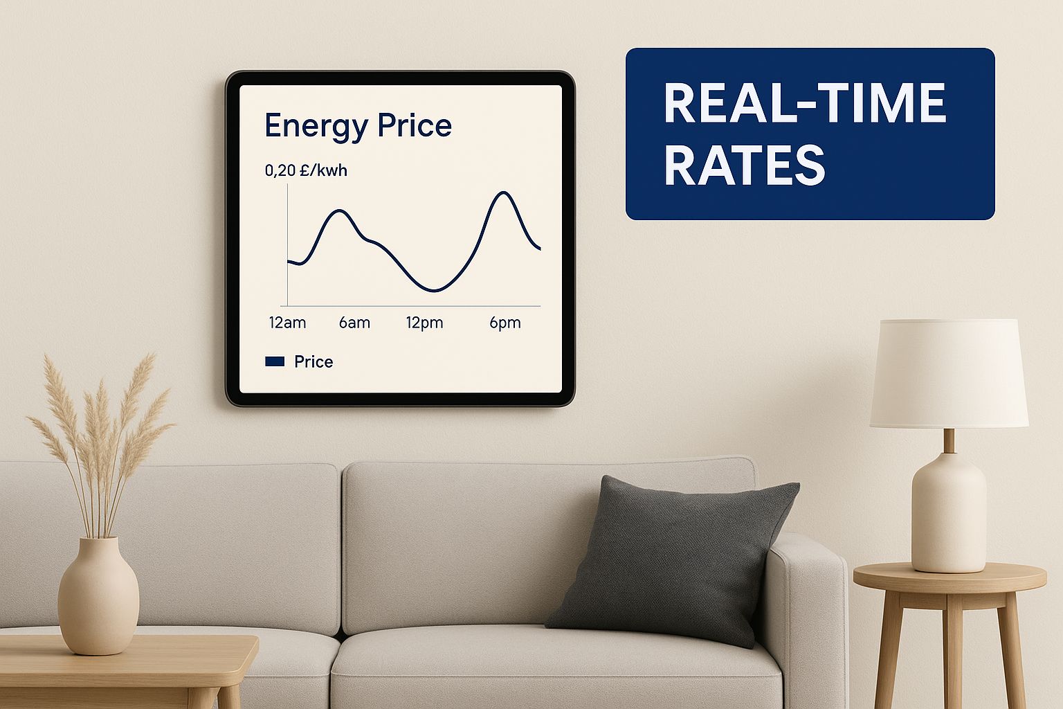 Infographic about amber electricity rates
