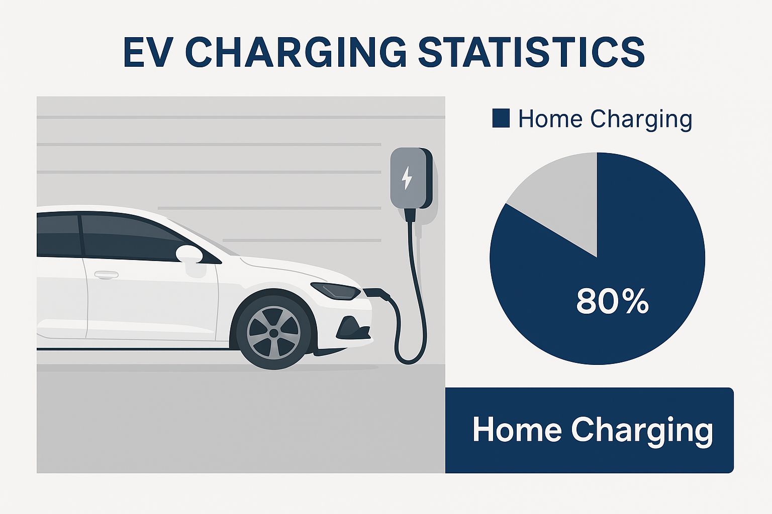 Infographic about electric car home charger