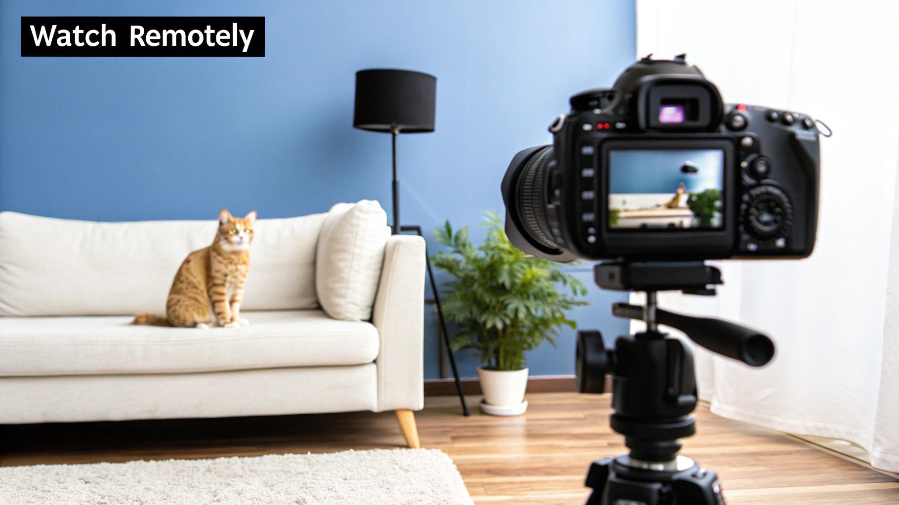 Pet Cameras and Remote Monitoring