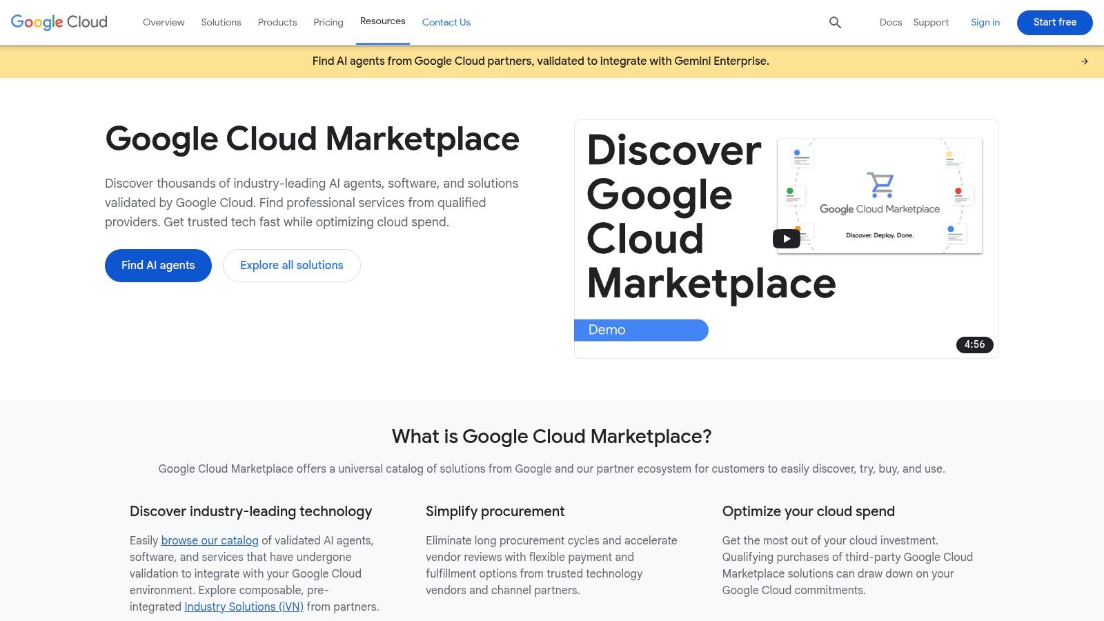 Google Cloud Marketplace (incl. BigQuery Partner Center)