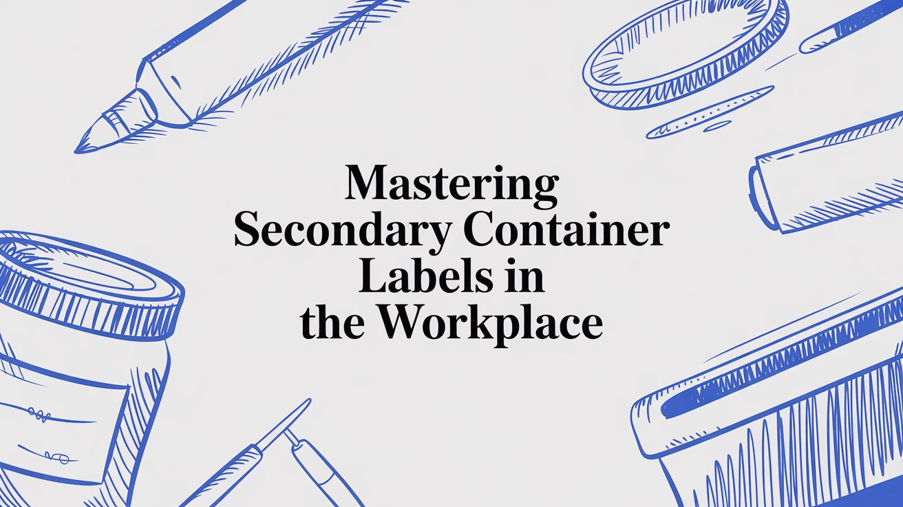 Mastering Secondary Container Labels in the Workplace