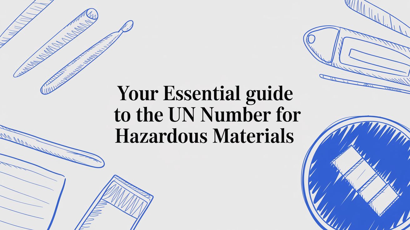 Your Essential Guide to the UN Number for Hazardous Materials