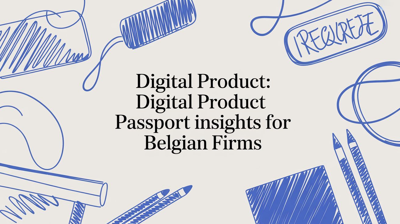 Digital Product Passport: digital product passport insights for Belgian firms