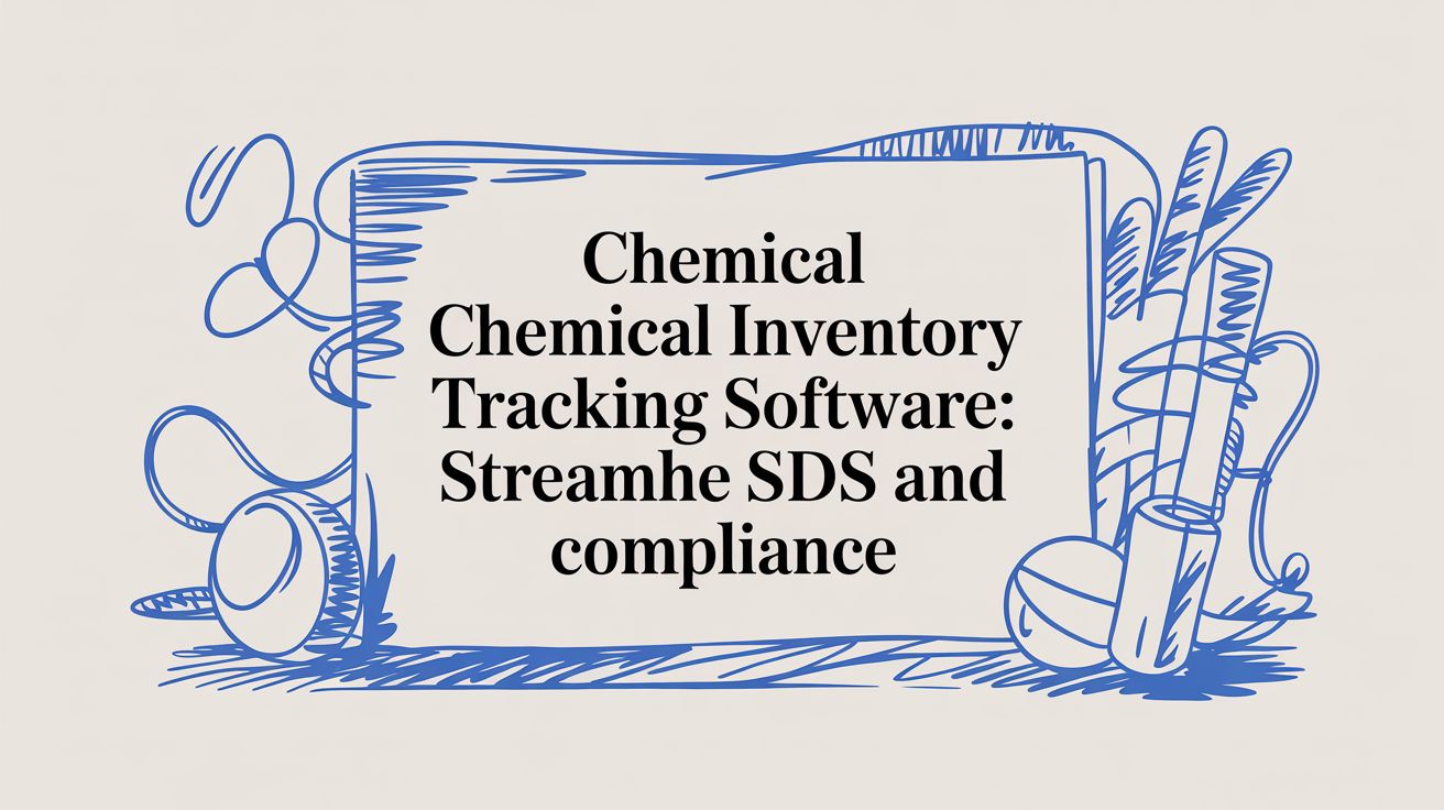 Chemical chemical inventory tracking software: Streamline SDS and Compliance