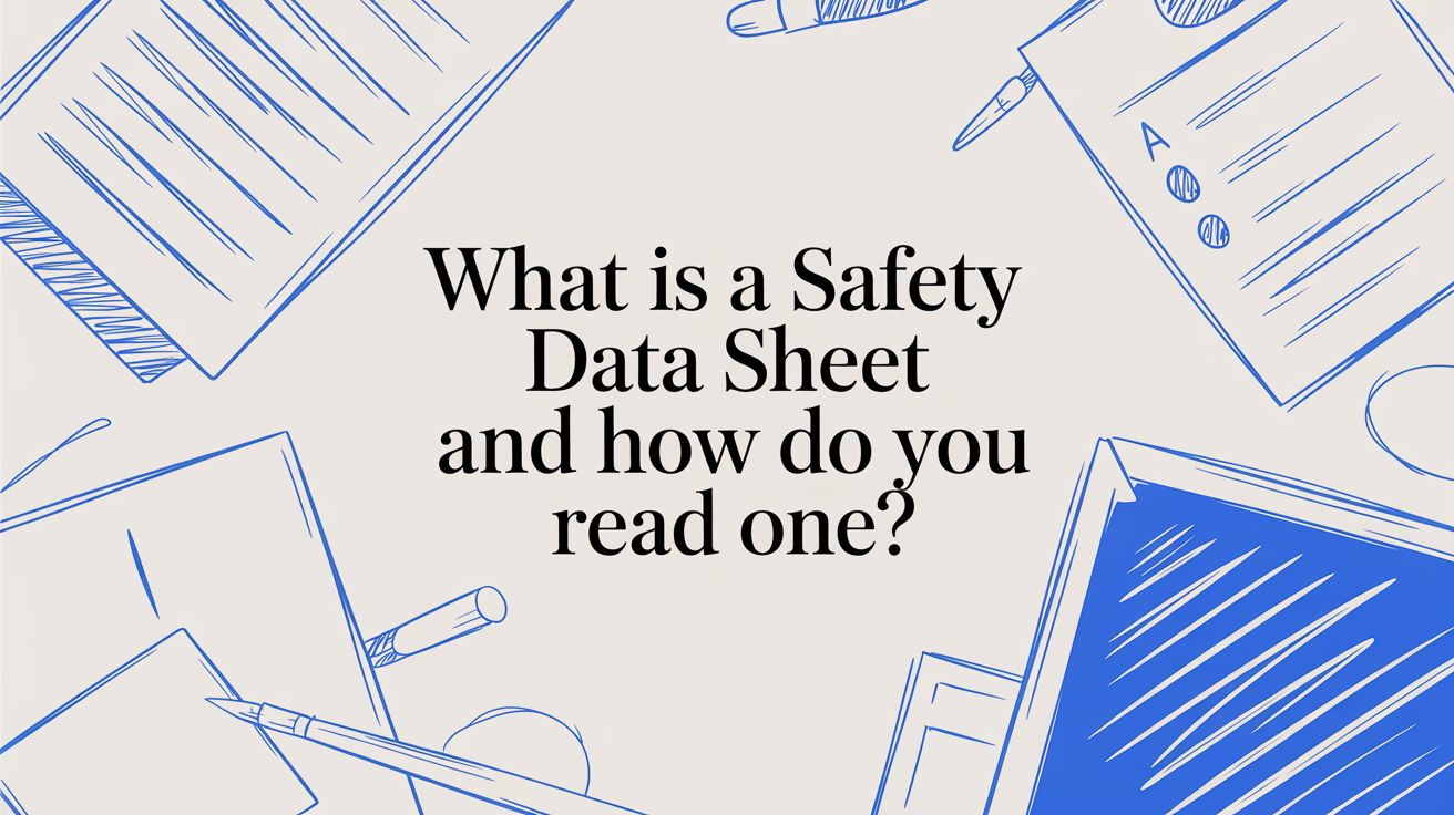 What Is a Safety Data Sheet and How Do You Read One?
