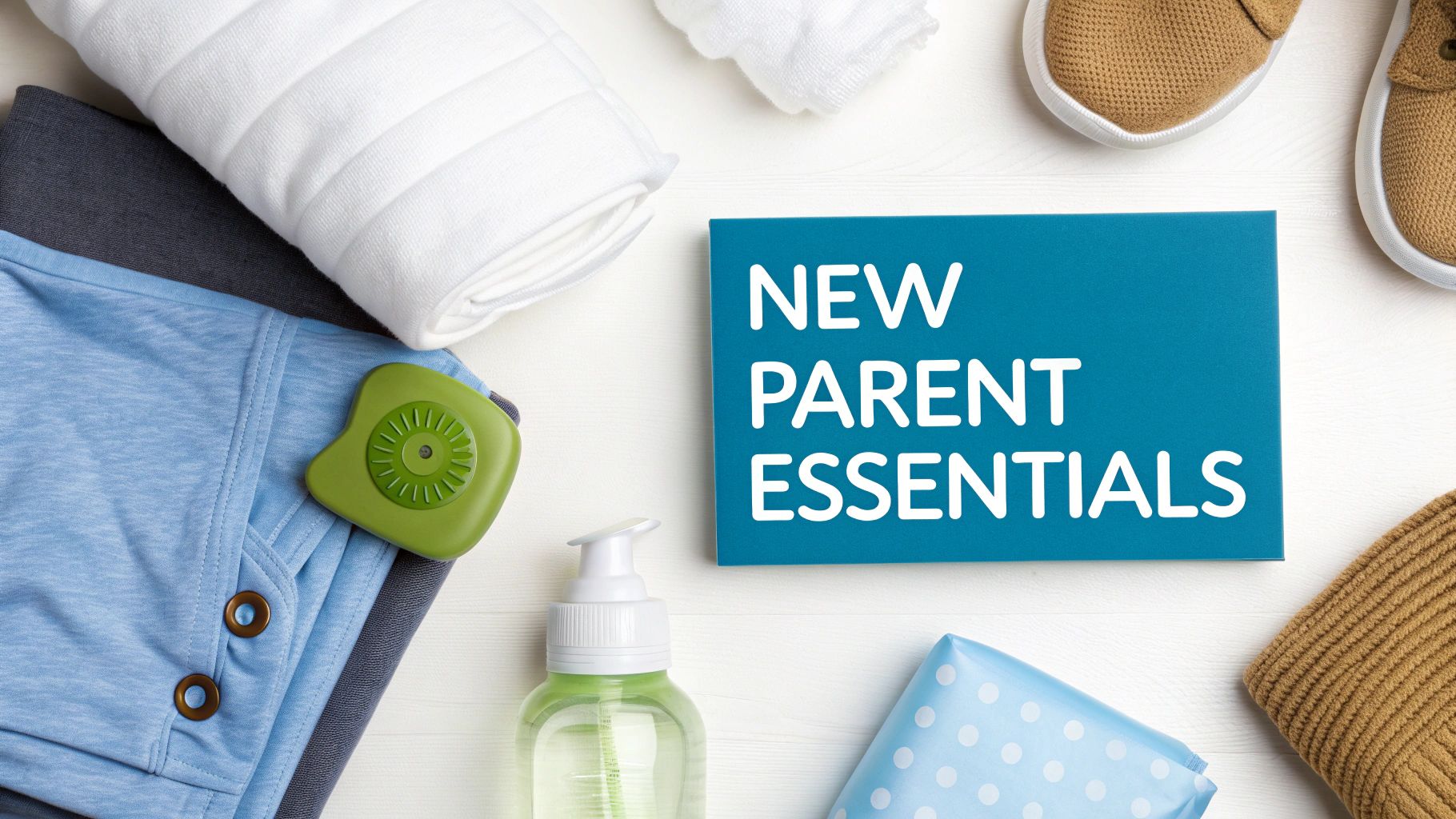 New parents embracing essentials