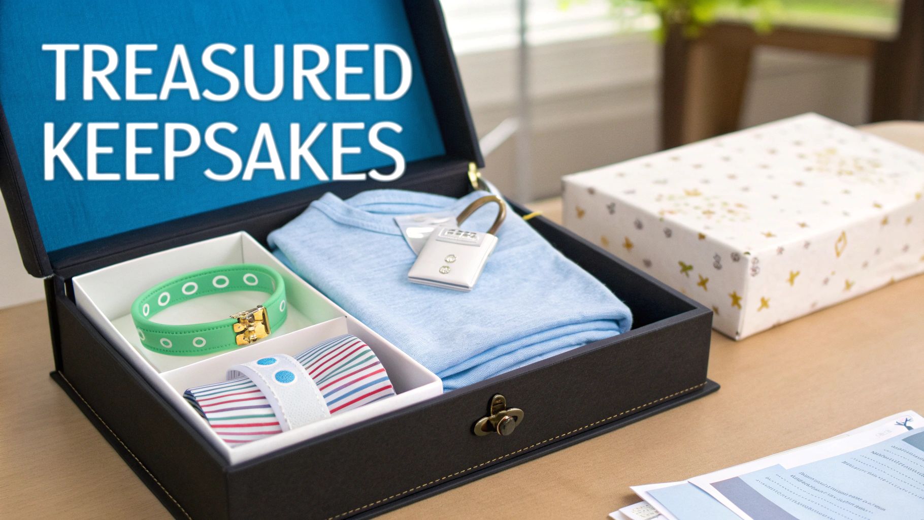 Keepsake Box and Mixed-Media Memory Books