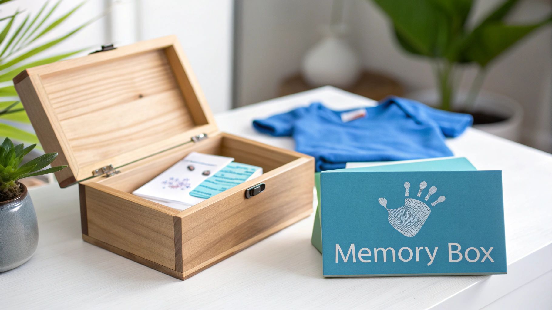 Personalized Keepsake Box or Memory Book