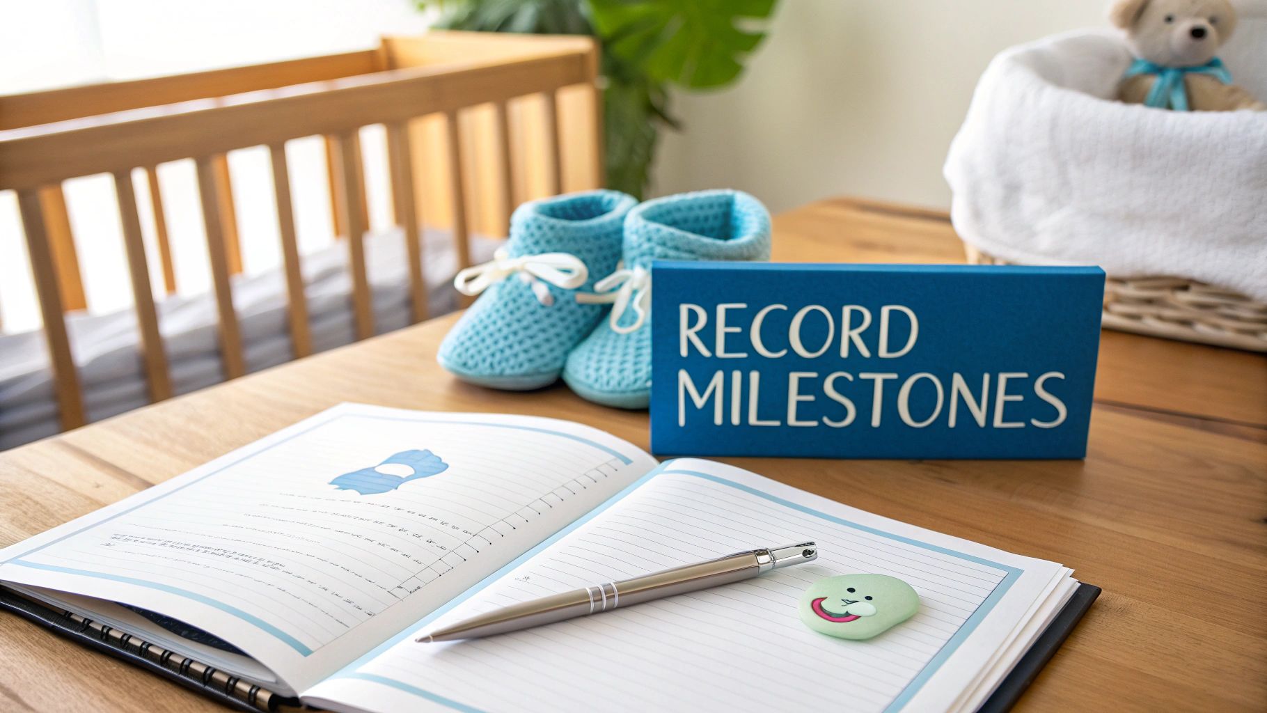 Baby Memory Books & Milestone Journals