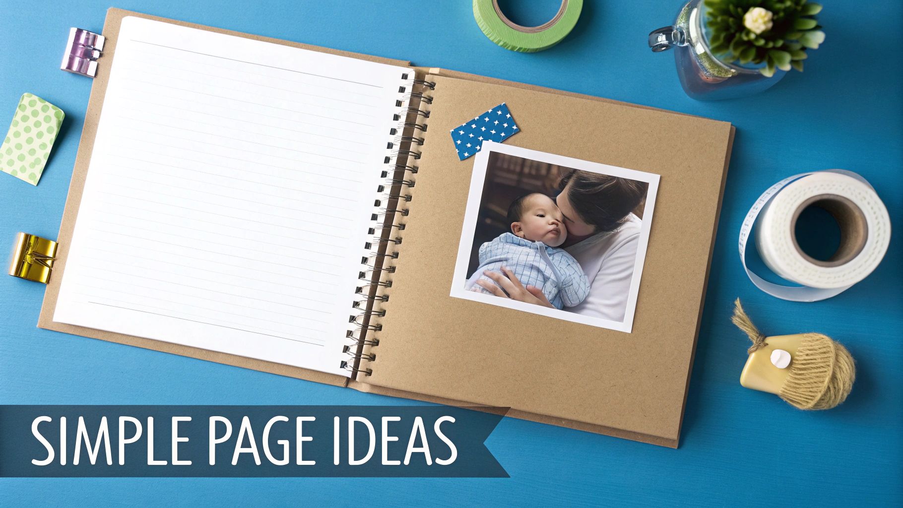 A parent and child looking at a book baby together.