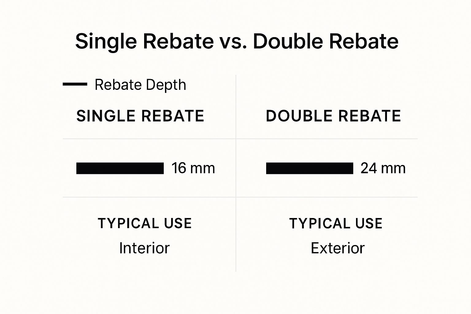 What Is a Rebated Door Explained for Homeowners 4 Image
