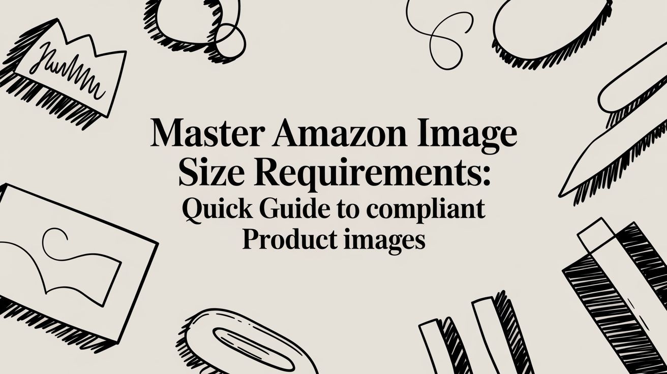 Master Amazon Image Size Requirements: A Strategic Guide for Sellers