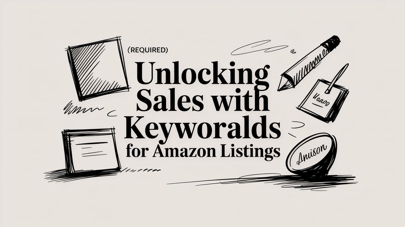 Master Your Keywords for Amazon Listings to Drive Traffic & Sales