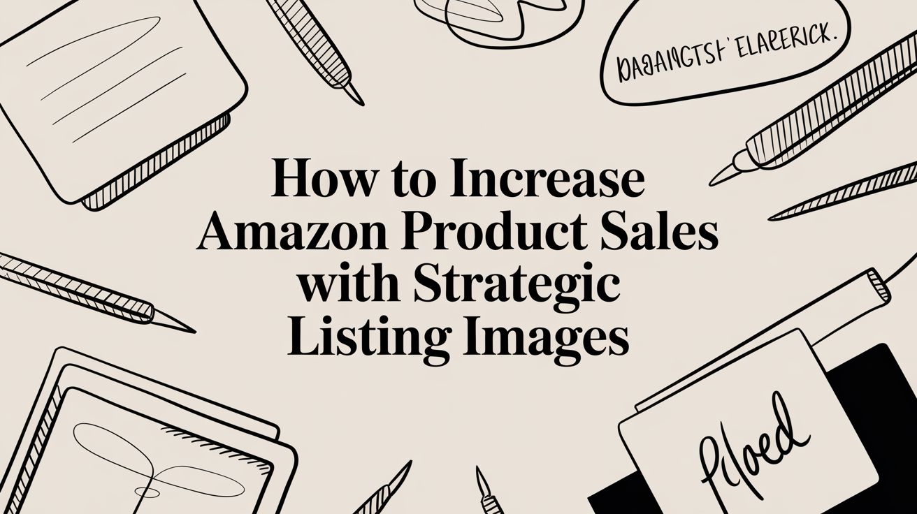 How to Increase Amazon Product Sales with Strategic Listing Images