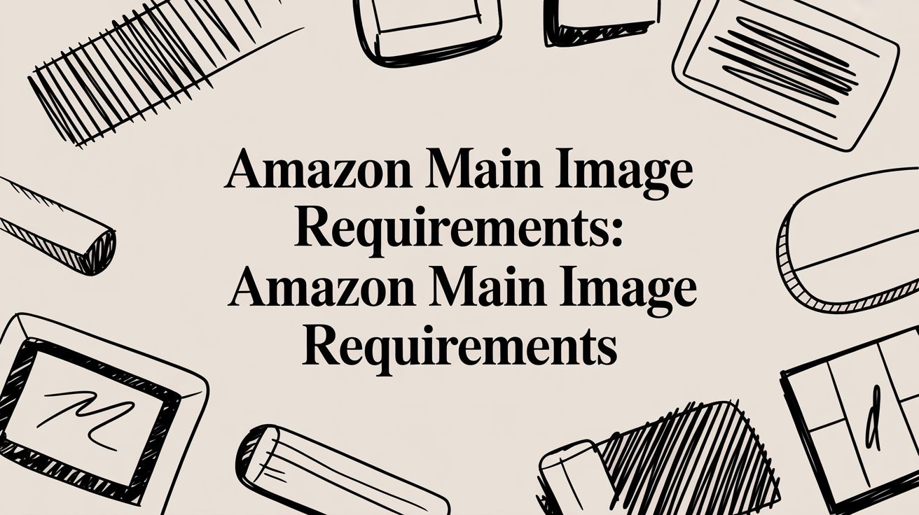 Amazon Main Image Requirements: Stop Getting Suppressed and Start Selling