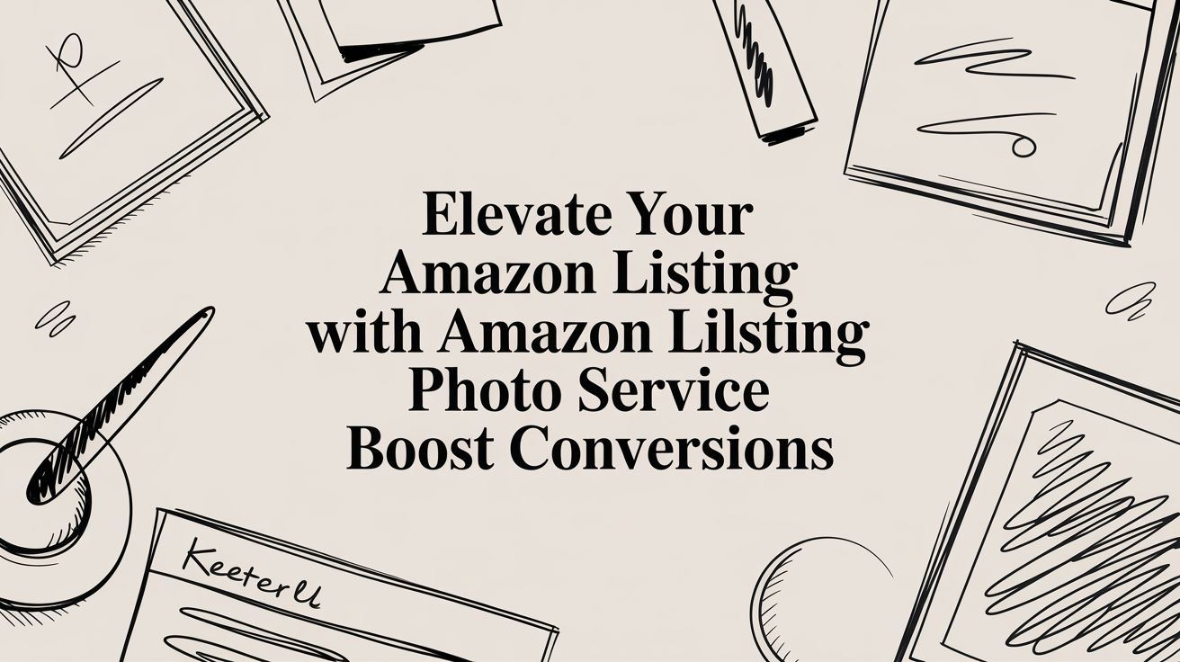 Stop Guessing: Why an Amazon Listing Photo Service is Your Highest-ROI Investment