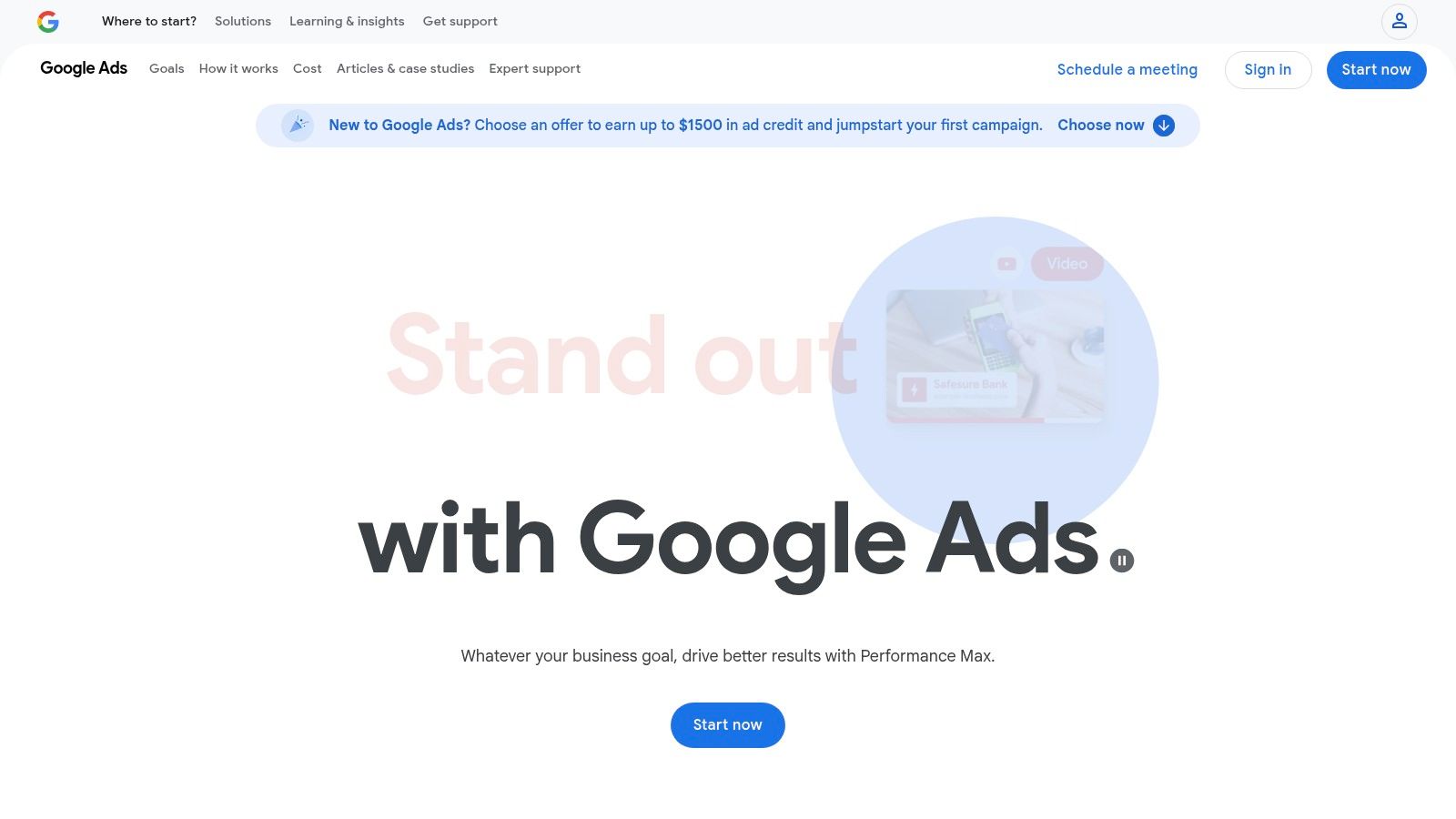 Google Ads – Performance Max