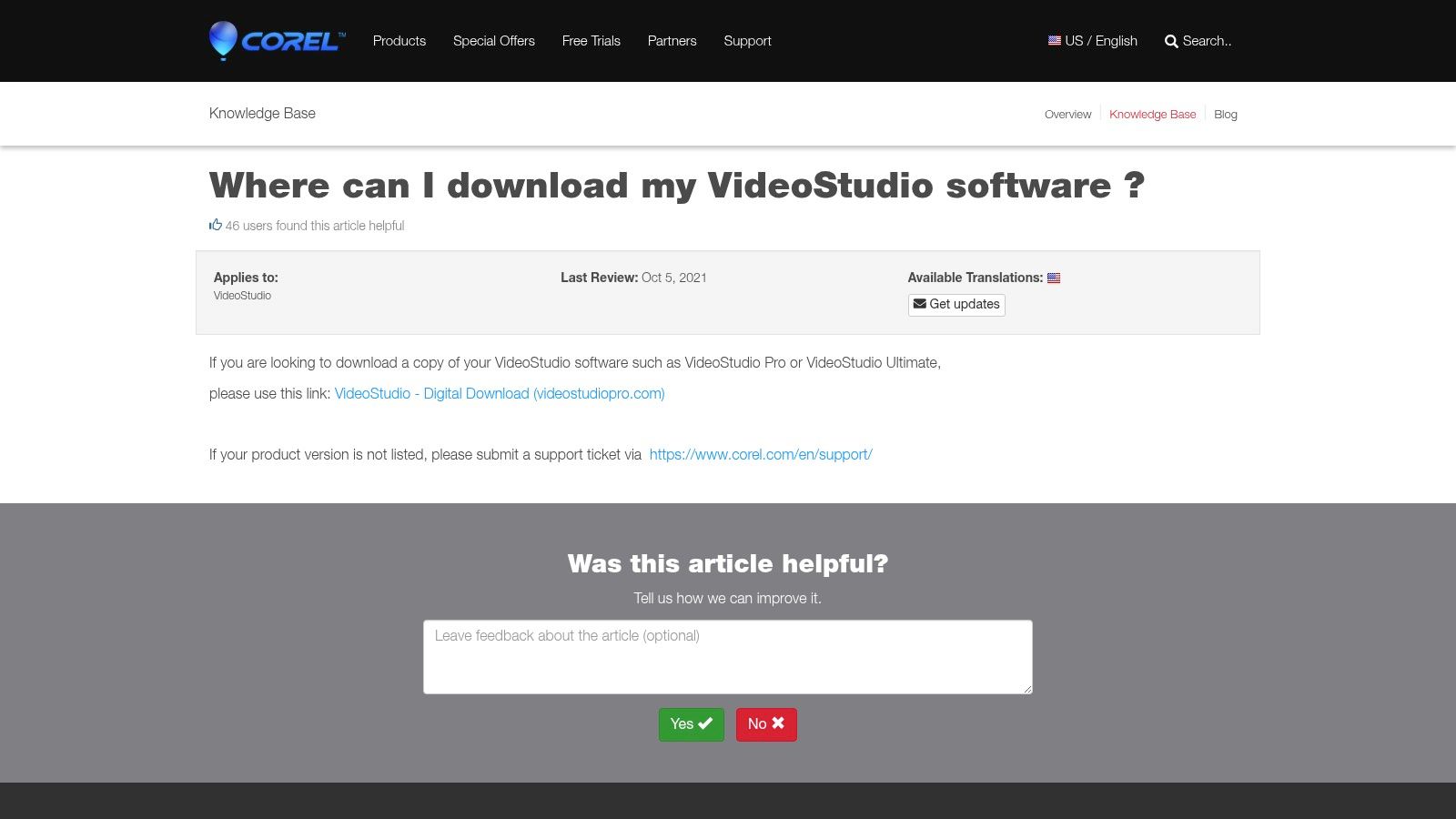 Corel (Alludo) VideoStudio