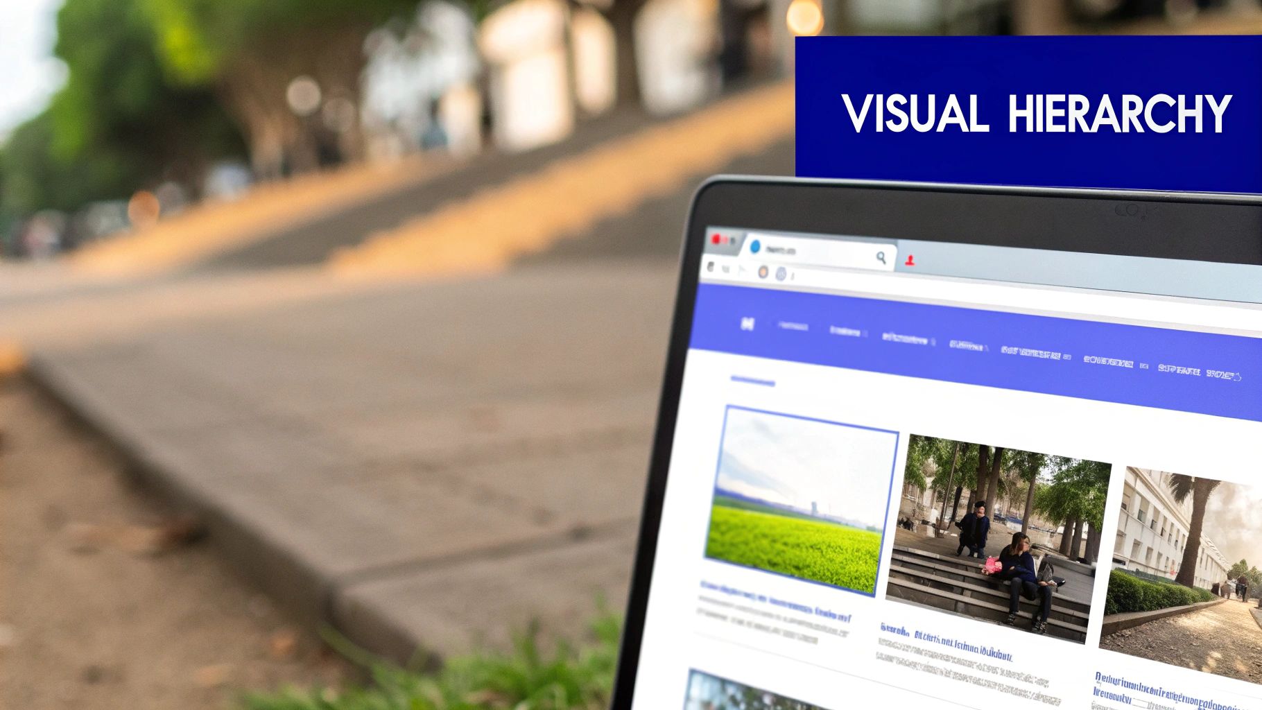 Clear Visual Hierarchy and Signposting