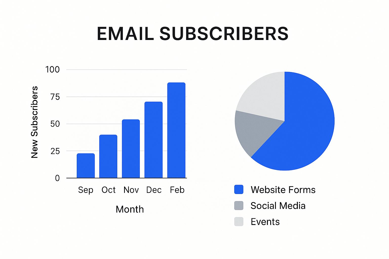 Infographic about email marketing for small business