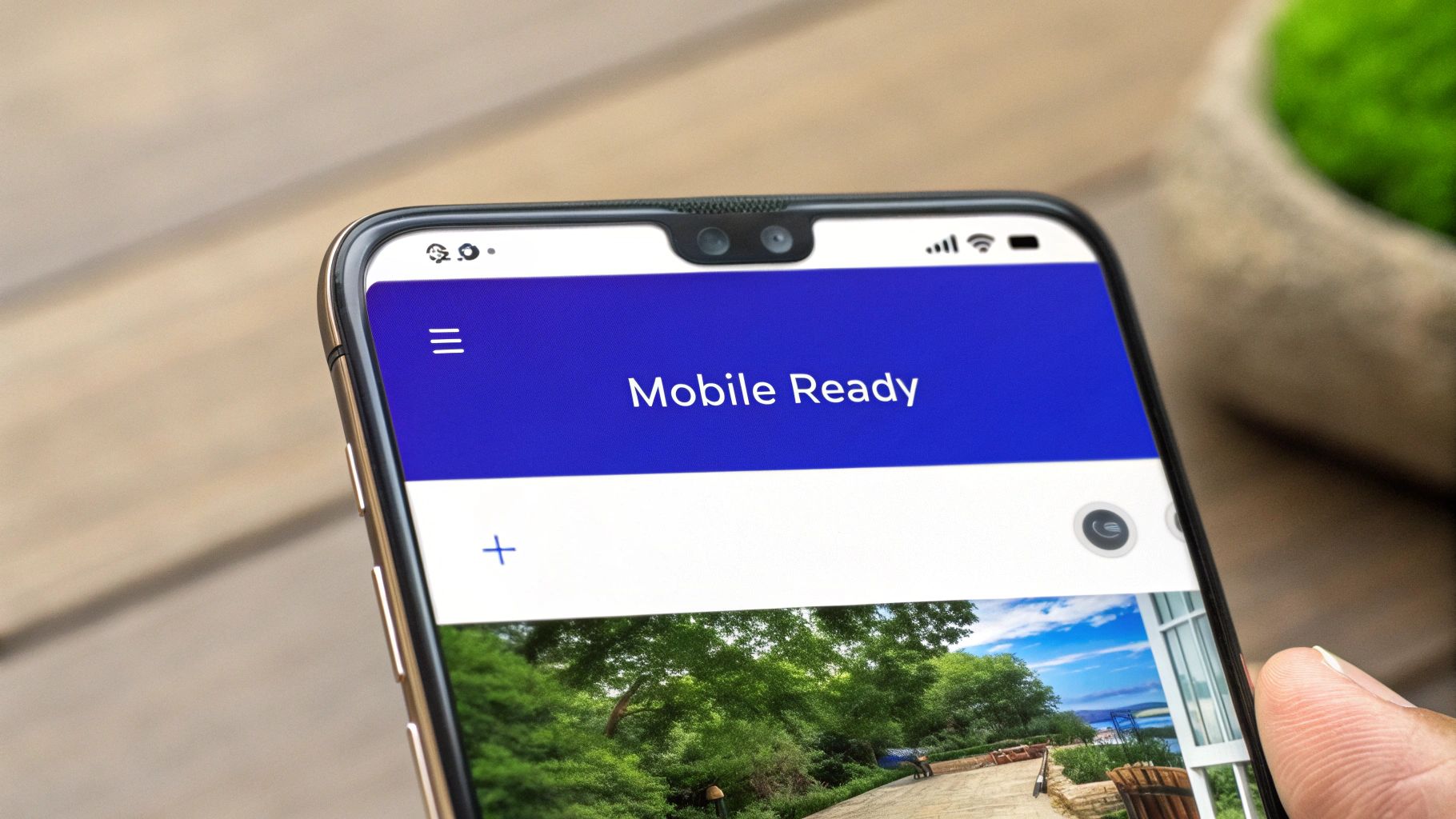 Mobile-First Responsive Design