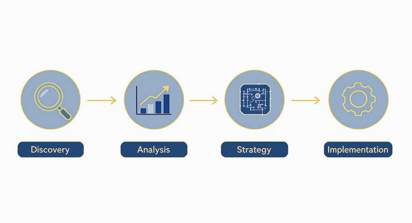 Infographic about consultancy real estate