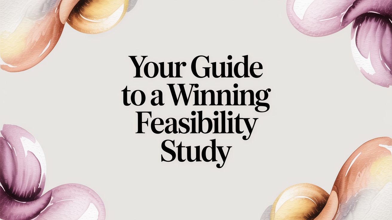 Your Guide to a Winning Feasibility Study