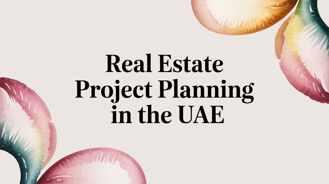 Real Estate Project Planning in the UAE
