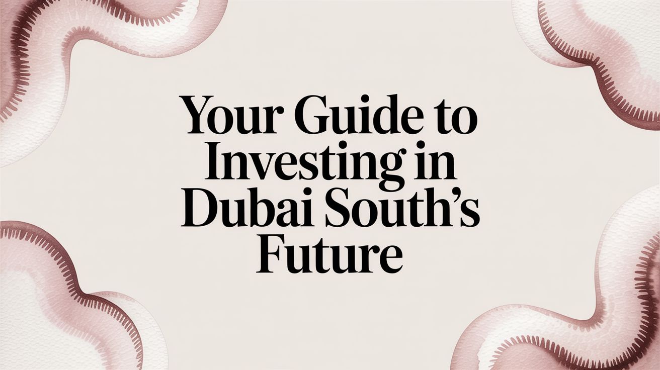 Your Guide to Investing in Dubai South's Future