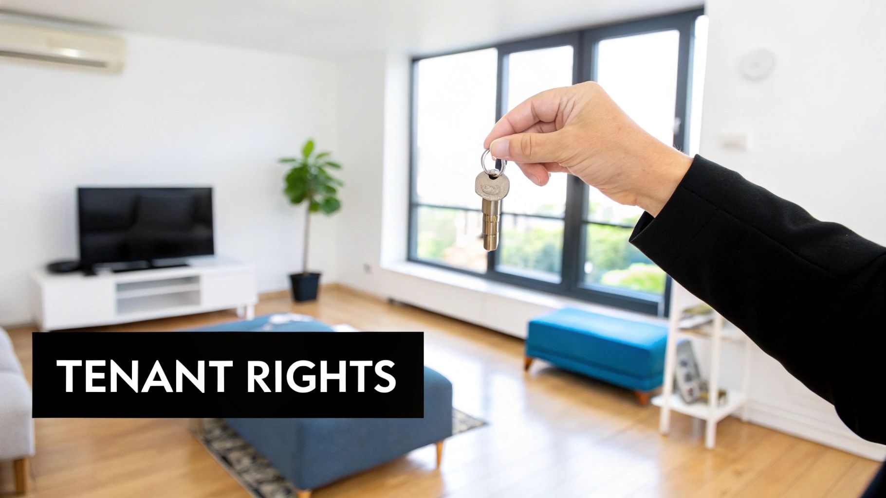 A person receiving keys to a new home from a real estate agent.