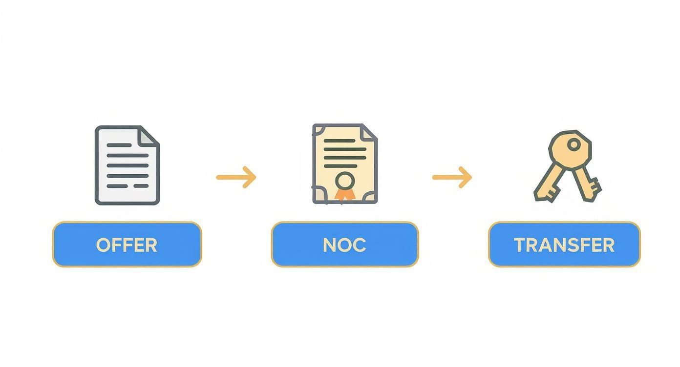 Infographic about buy property in sharjah