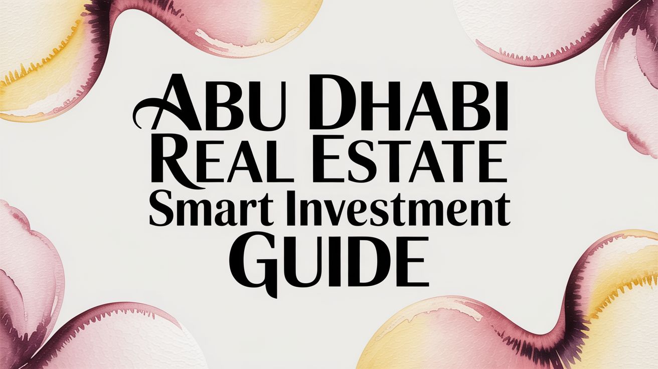 Abu Dhabi Real Estate Smart Investment Guide