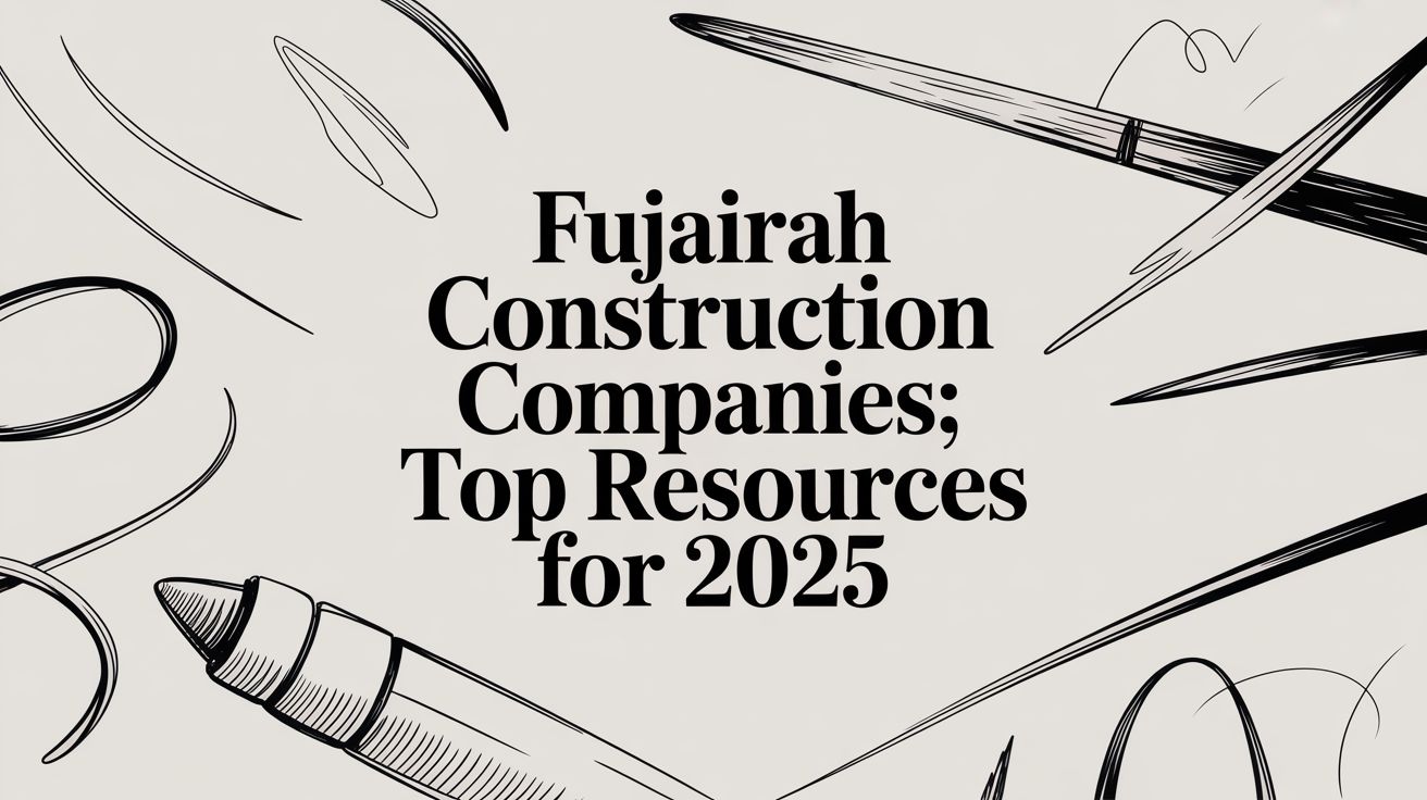 fujairah construction companies: Top Resources for 2025