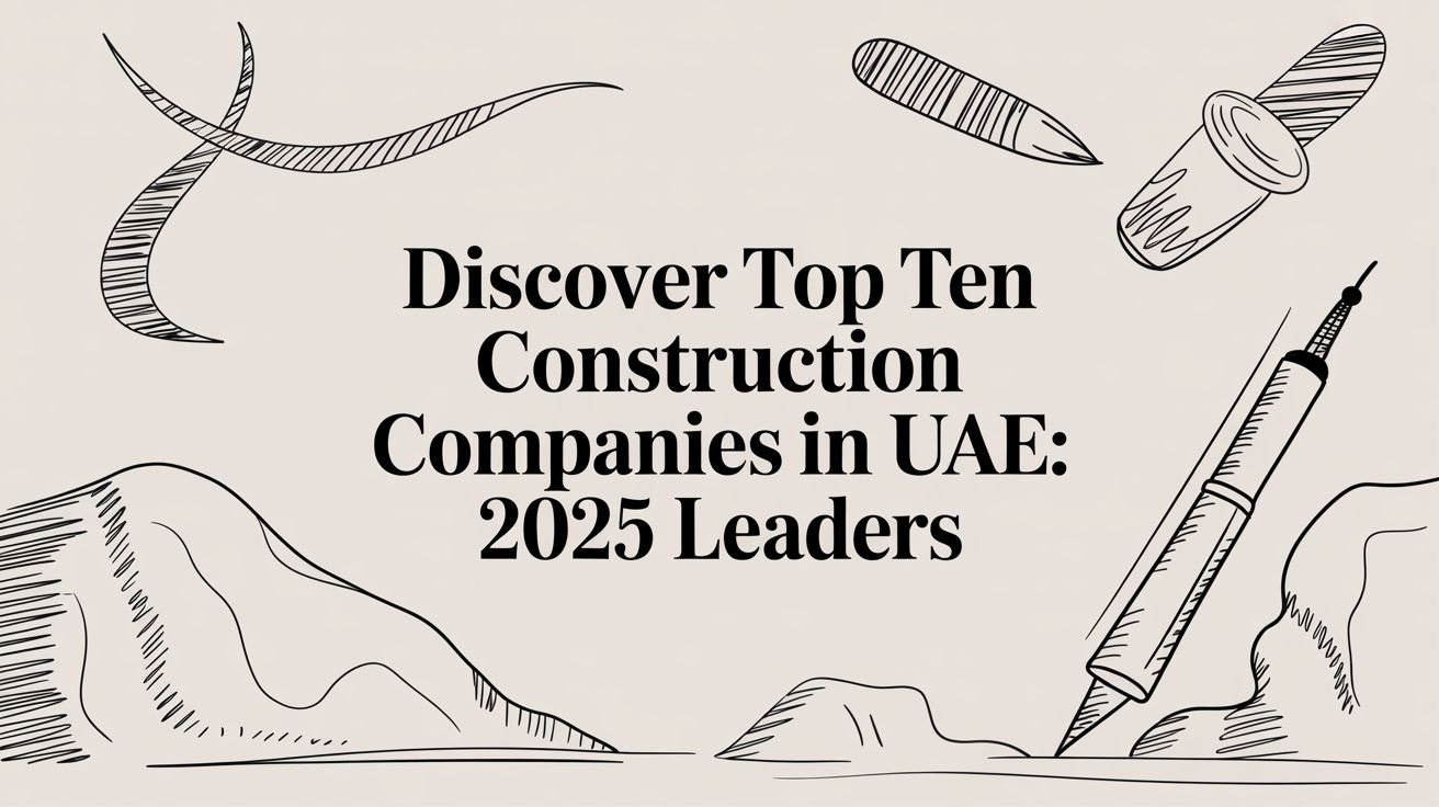 Discover top ten construction companies in uae: 2025 Leaders