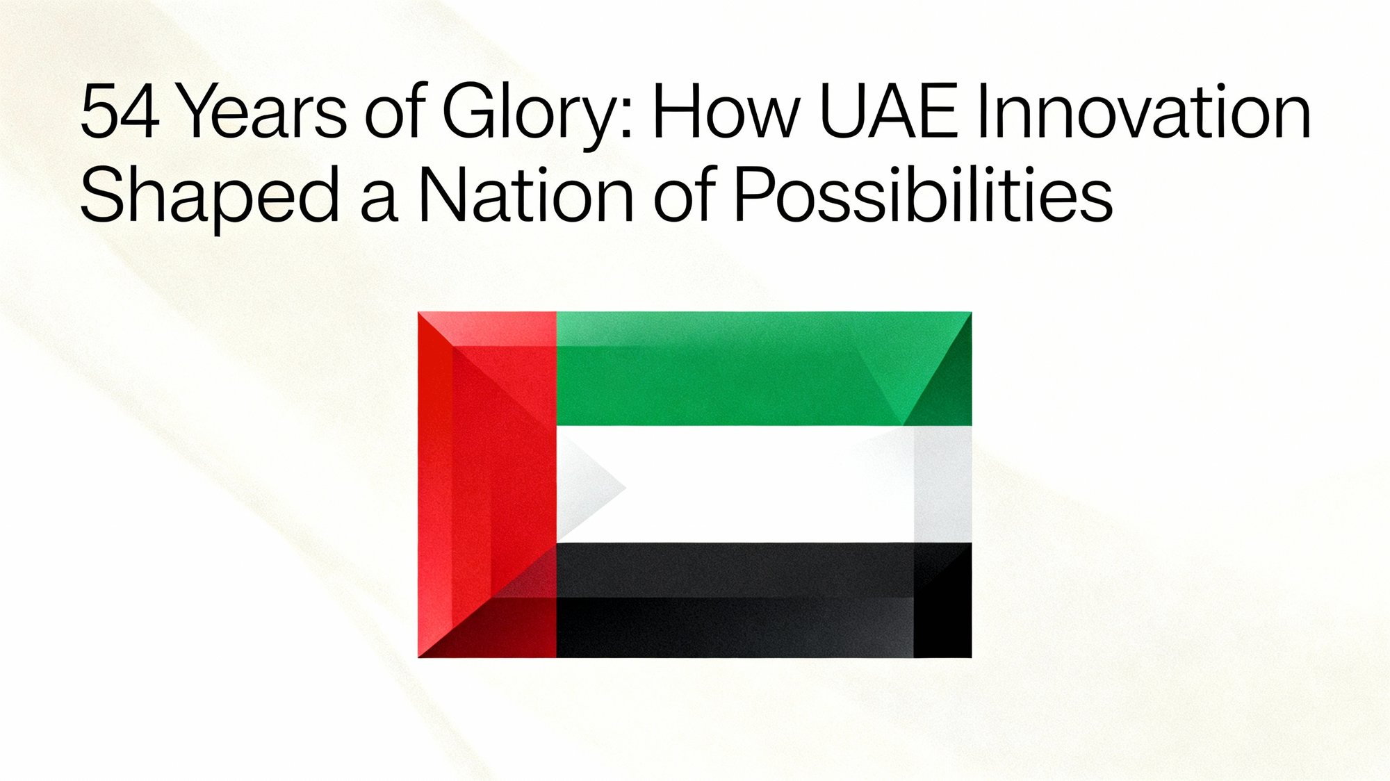 54 Years of Glory: How UAE Innovation Shaped a Nation of Possibilities
