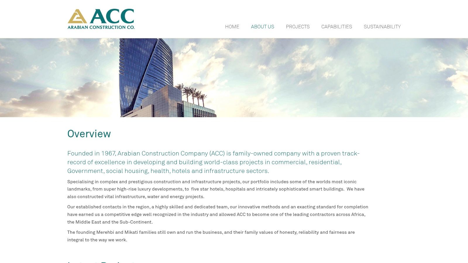 Arabian Construction Company (ACC)