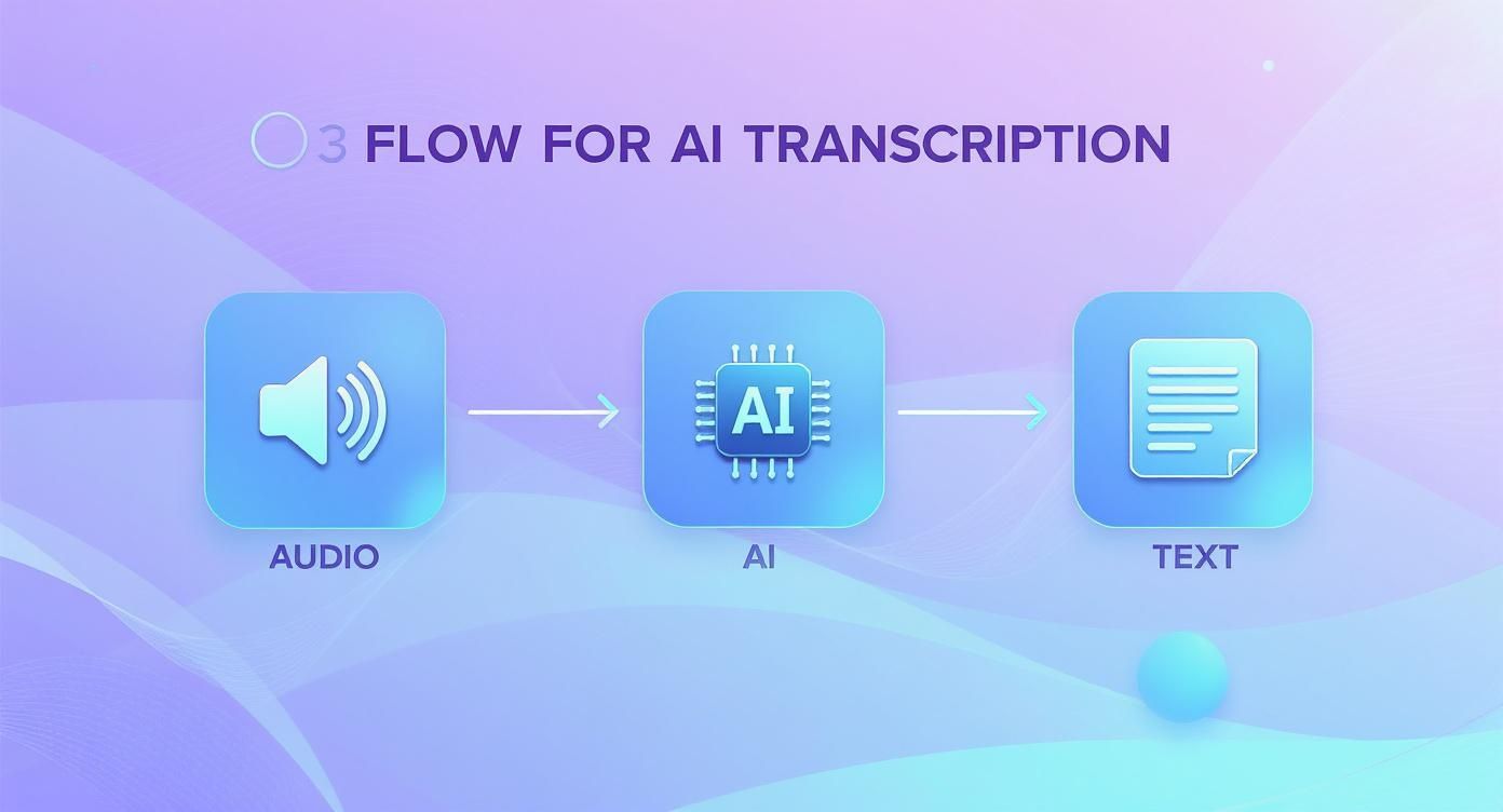 Infographic about ai transcription