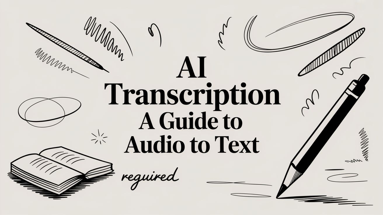 AI Transcription: Your Complete Guide to Audio-to-Text Technology