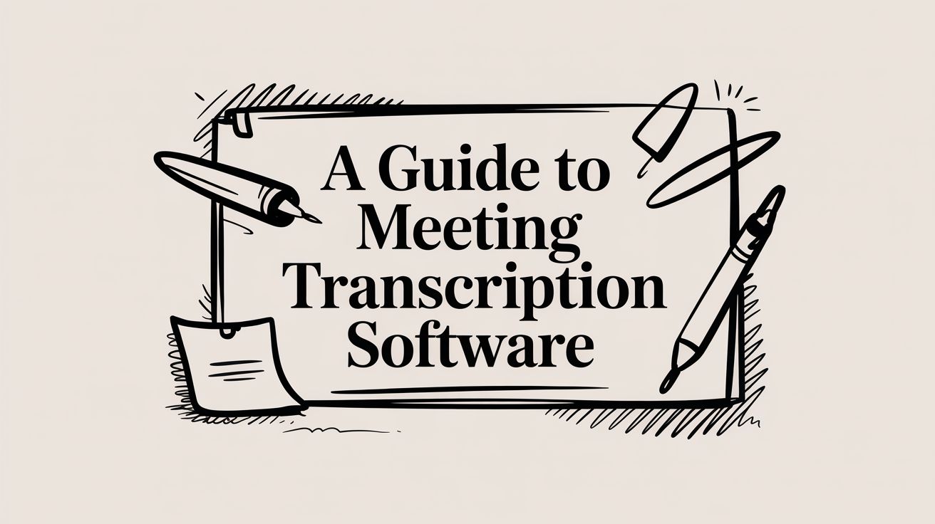 A Guide to Meeting Transcription Software