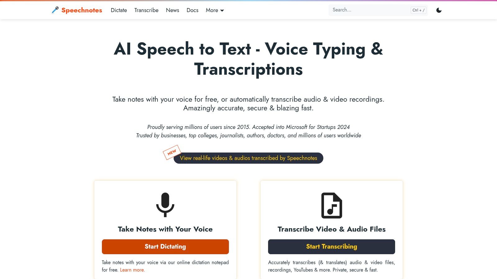 Speechnotes