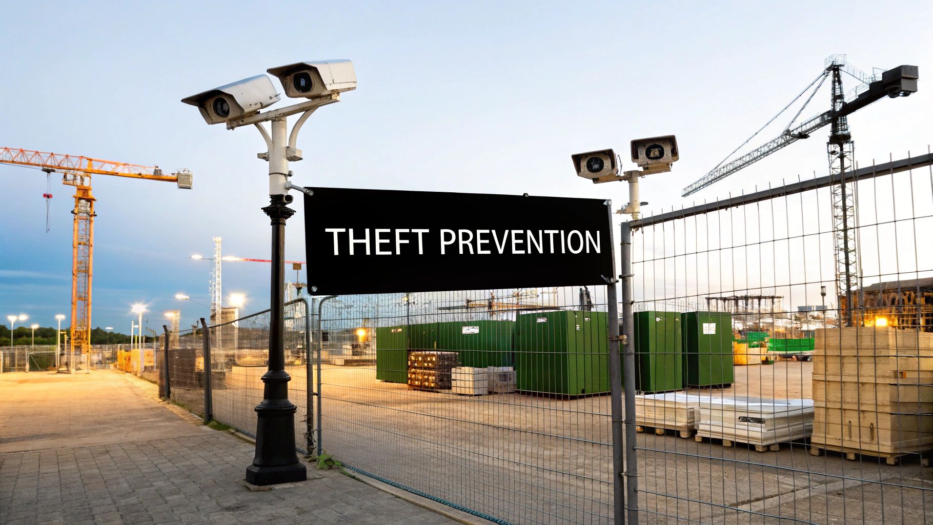 Construction Site Theft Prevention Tips for 2025