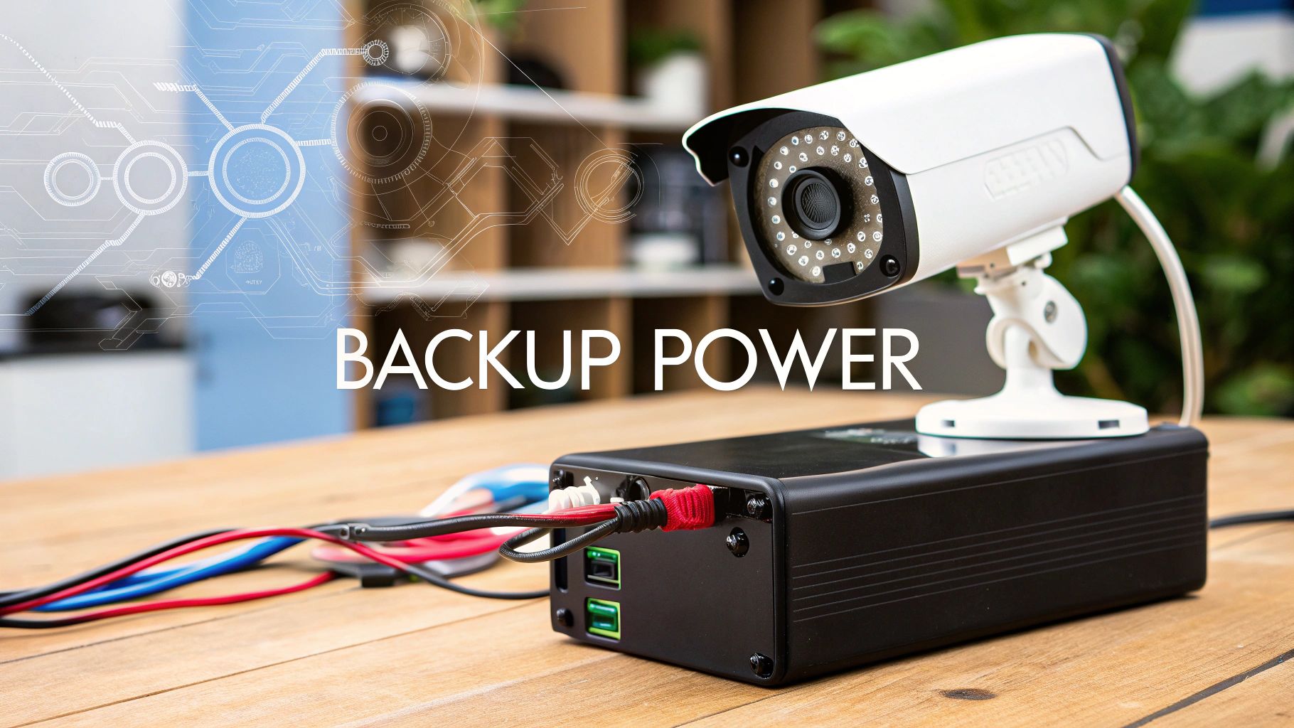 Battery Backup for Security Cameras: Real Protection Plans