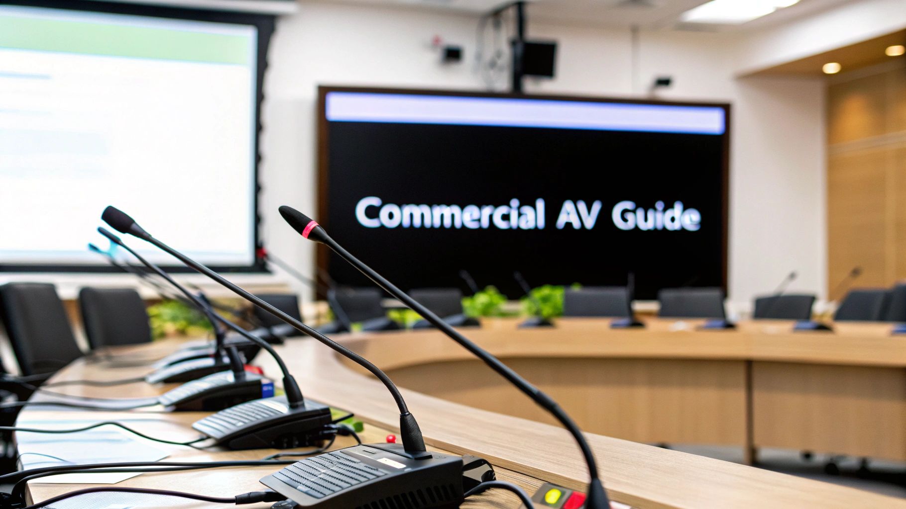 Your Guide to Commercial Audio Visual Systems