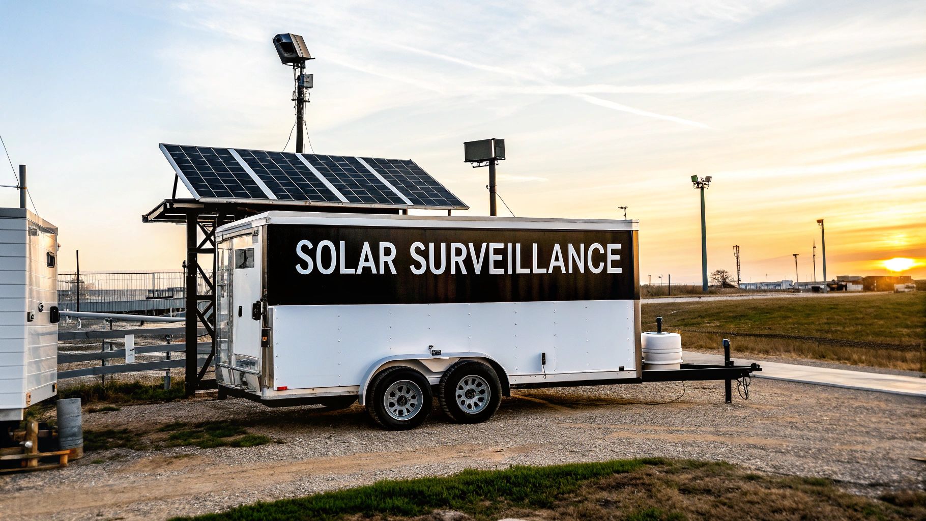 Solar Surveillance Trailer: Complete Security Solution