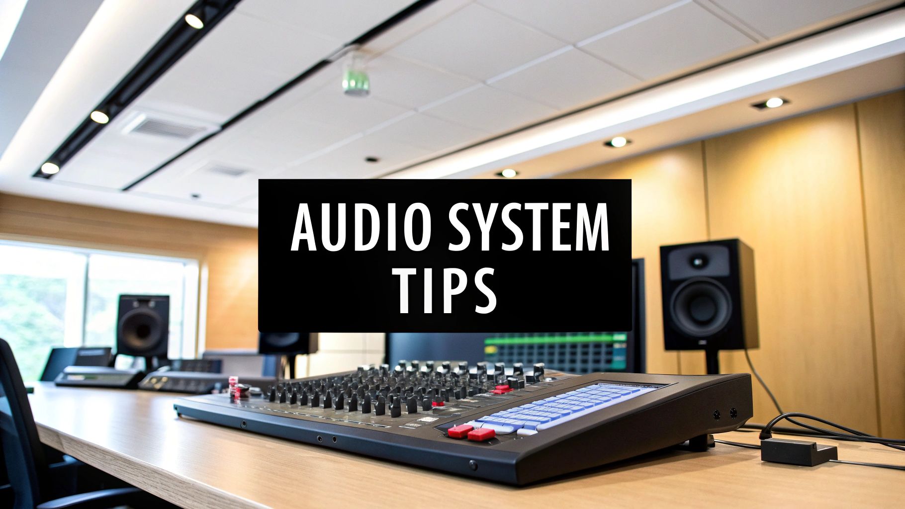 Top Commercial Audio System Tips for Your Business