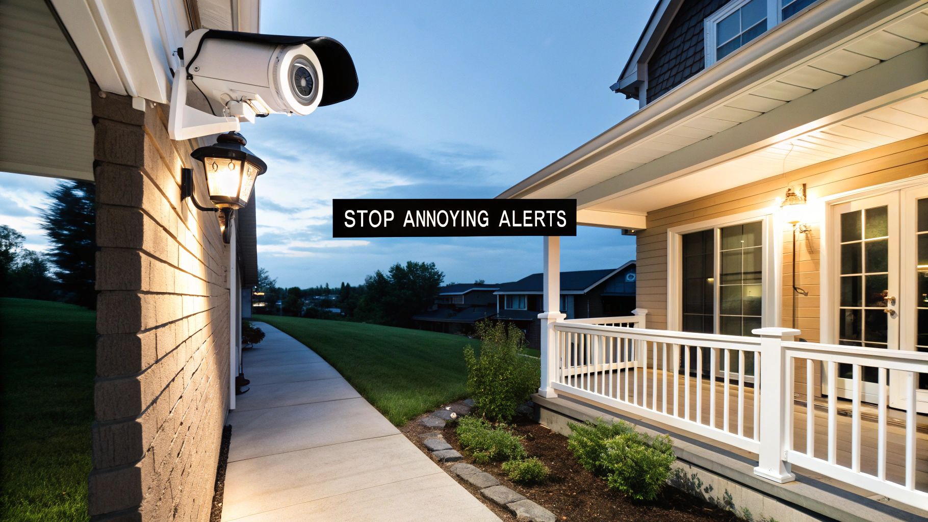 Stop Annoying Alerts Adjusting Motion Detection Sensitivity